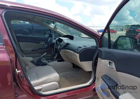 2012 Honda Civic Lx из США, поврежденный, VIN 19XFB2F55CE099400